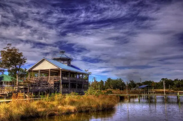 Mississippi Gulf Coast waterfront architecture
